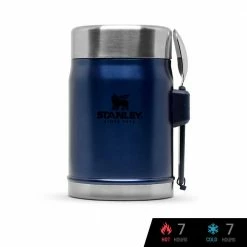 Stanley Classic Vacuum Insulated Food Jar With Spork 14 Oz./414 Ml Tumblers & Food Jars
