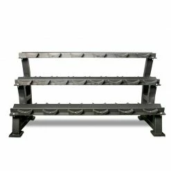 Weight Training Element Fitness 3 Tier Dumbbell Rack