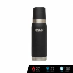Tumblers & Food Jars Stanley Master Vacuum Bottle Vacuum Flask/Insulated Water Bottle 25 Oz./750 Ml (Foundry Black)