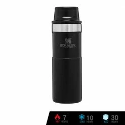 Stanley Trigger-Action Travel Mug 16oz / 473ml - Matte Black (Stanley X 2019 SEA Games)