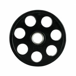 Element Fitness Rubber Plate W/ 7 Holes 2.5-20kg Set Fitness Accessories