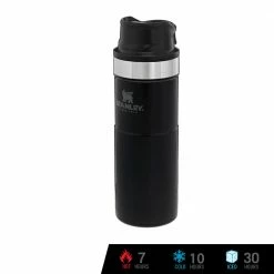 Stanley Trigger-Action Travel Mug 16oz / 473ml - Matte Black (Stanley X 2019 SEA Games) 9 Stanley Trigger-Action Travel Mug 16oz / 473ml - Matte Black (Stanley X 2019 SEA Games)