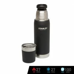 Tumblers & Food Jars Stanley Master Vacuum Bottle Vacuum Flask/Insulated Water Bottle 25 Oz./750 Ml (Foundry Black)