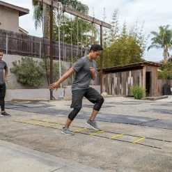 SKLZ Agility Ladder- Exercise Ladder With 9 Heavy-Duty Rungs And 12ft Long