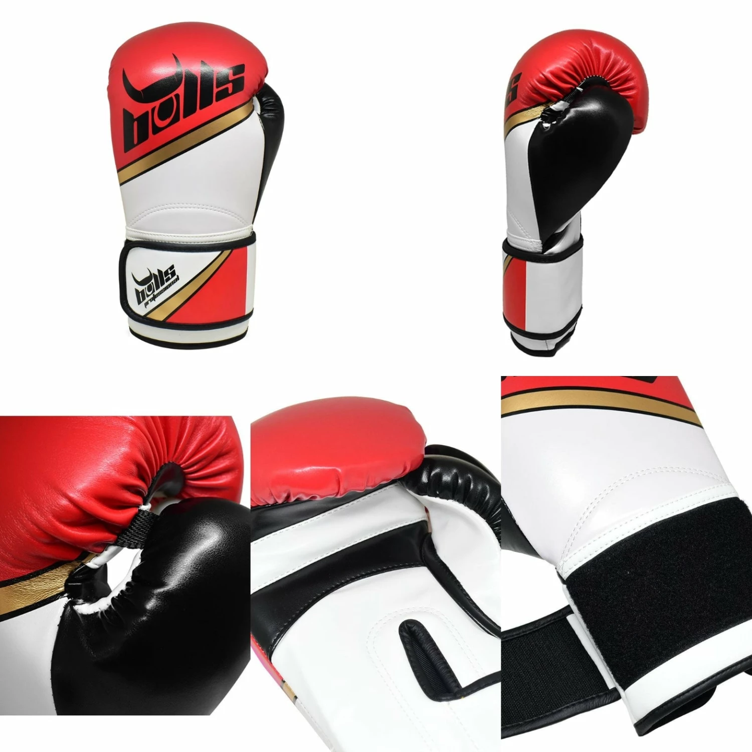 Sports Bulls Professional Classic Boxing Gloves 12 Sports Bulls Professional Classic Boxing Gloves