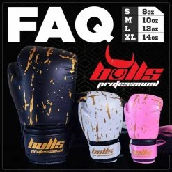 Bulls Professional Action Boxing Gloves