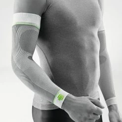 Bauerfeind Compression Sleeves Arm Long - White