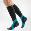 Bauerfeind Compression Socks Ball & Racket 20-30mmHg Long - Hard Coal/ Rivera