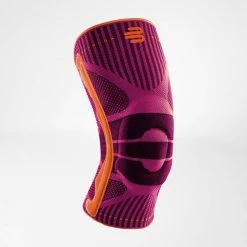Bauerfeind Knee Support - Pink Massage/Support