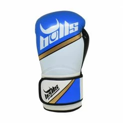 Bulls Professional Classic Boxing Gloves - Blue/White Sports