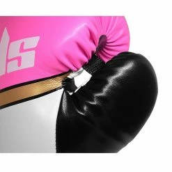 Sports Bulls Professional Classic Boxing Gloves - Pink/White