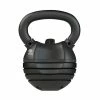 BYZoom Fitness 30lb Adjustable Kettlebell