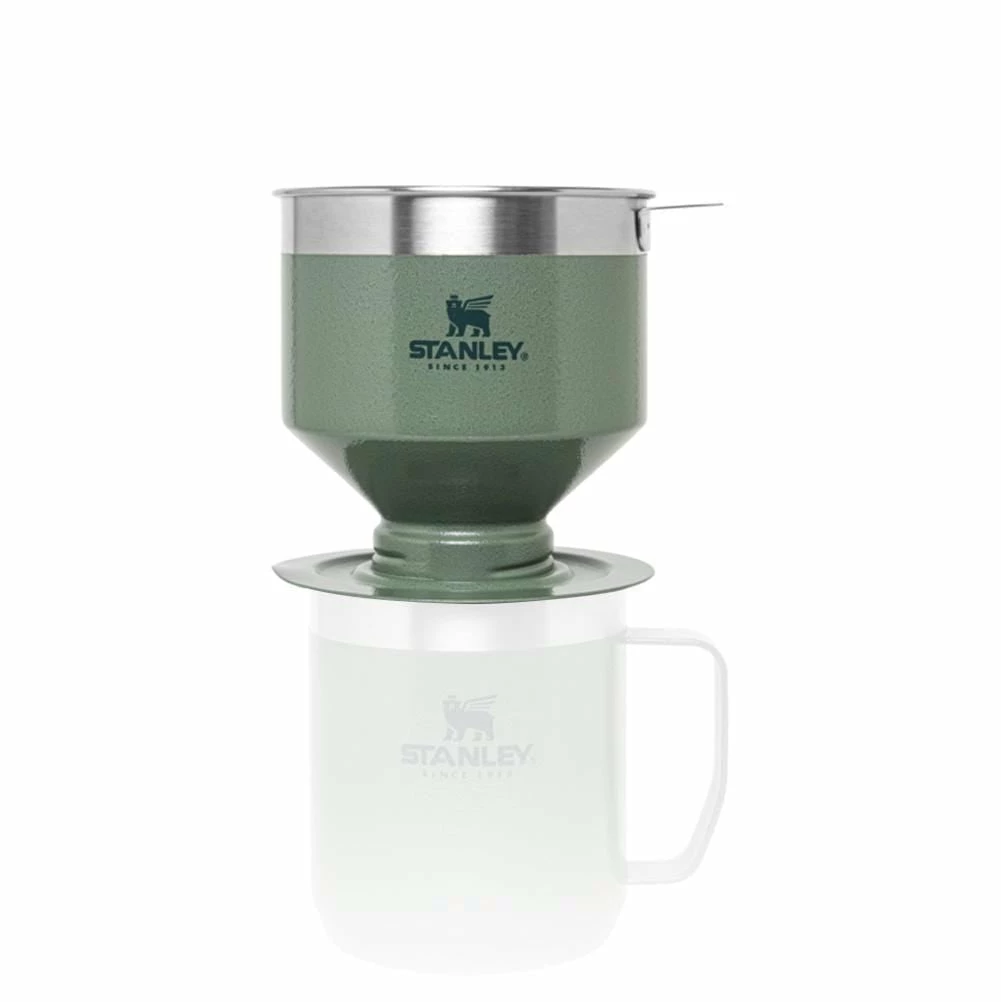 Stanley Classic Pour Over Coffee Brewer (Hammertone Green) 3 Stanley Classic Pour Over Coffee Brewer (Hammertone Green)