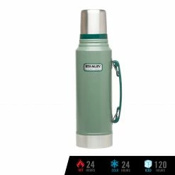 Stanley Classic Vacuum Flask/Insulated Water Bottle 1.1 Qt./1 L Tumblers & Food Jars