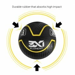 Element Fitness 3x1 - Medicine, Wall, And Slam Ball In 1 - 3kg - 9kg