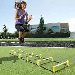 SKLZ Elevation Ladder - 2-in-1 Speed Training Hurdles + Exercise/Agility Ladder Ladders/Hurdles/Cones