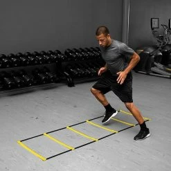 SKLZ Elevation Ladder - 2-in-1 Speed Training Hurdles + Exercise/Agility Ladder Ladders/Hurdles/Cones
