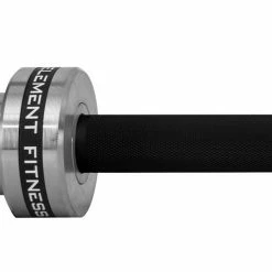 Weight Training Element Fitness Tough Nut Olympic Bar With Lock Jaw - Black