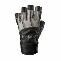 Weight Training Harbinger Bioform Wristwrap Gloves Gym Gloves
