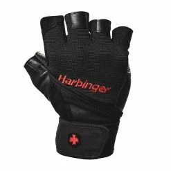 Weight Training Harbinger Pro Wristwrap Gym Gloves