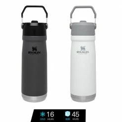 Tumblers & Food Jars Stanley IceFlow Flip Straw Water Bottle Vacuum Insulated Tumbler 17 Oz.-22 Oz.