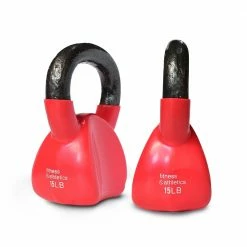 Weight Training Fitness & Athletics Ergonomic Vinyl Coated Kettlebell