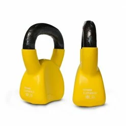 Weight Training Fitness & Athletics Ergonomic Vinyl Coated Kettlebell