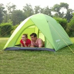 Outdoor/Camping KingCamp Family 2+1 Camping Tent (Green)