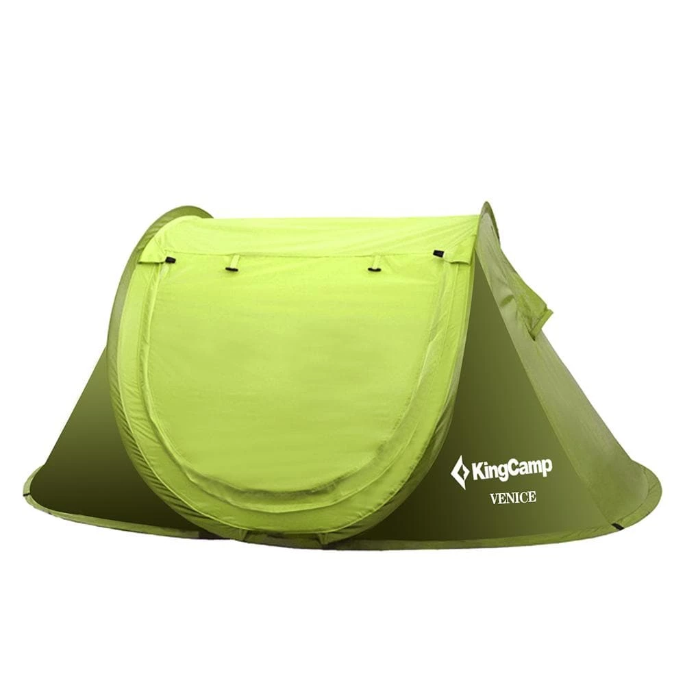 KingCamp Venice Pop-Up Lightweight Tent Camping Tent (Green) Outdoor/Camping