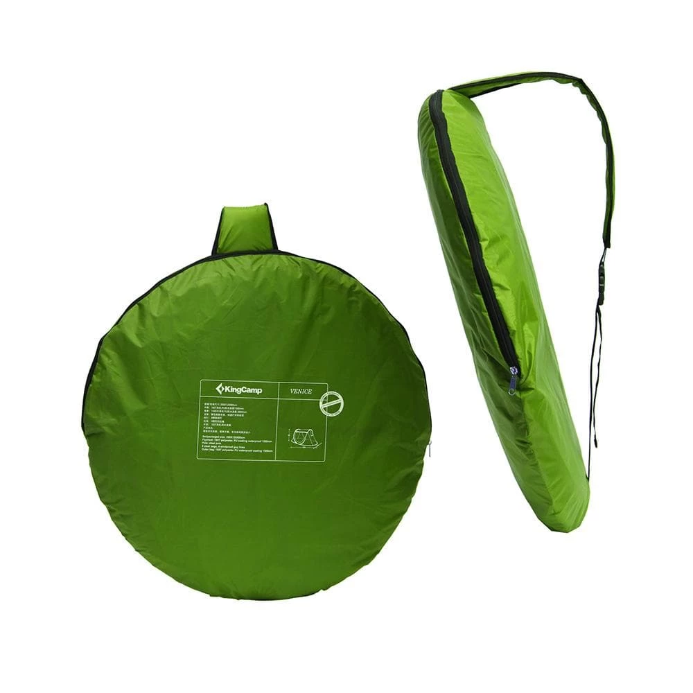 KingCamp Venice Pop-Up Lightweight Tent Camping Tent (Green) Outdoor/Camping