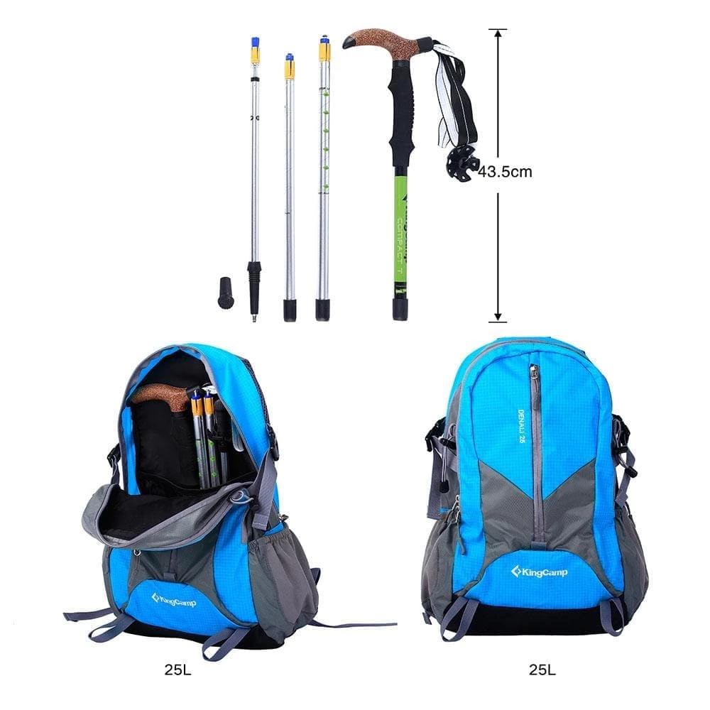 Outdoor/Camping KingCamp Compact TT Trekking Trail Pole (Green)