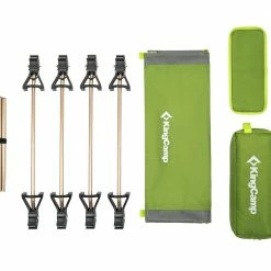 KingCamp Ultralight Folding Camping Cot Folding Bed (Green) Outdoor/Camping 12 KingCamp Ultralight Folding Camping Cot Folding Bed (Green) Outdoor/Camping