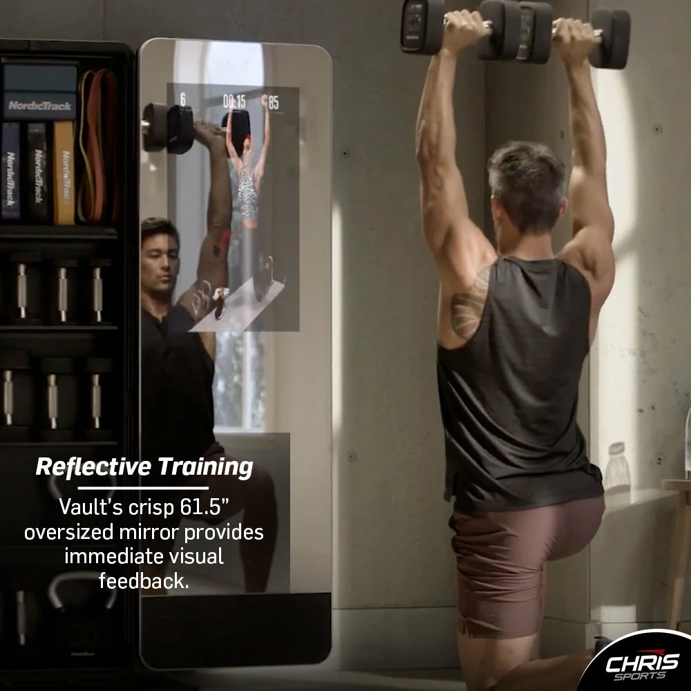 NordicTrack Vault Complete Home Gym - Workout Fitness Mirror 8 NordicTrack Vault Complete Home Gym - Workout Fitness Mirror