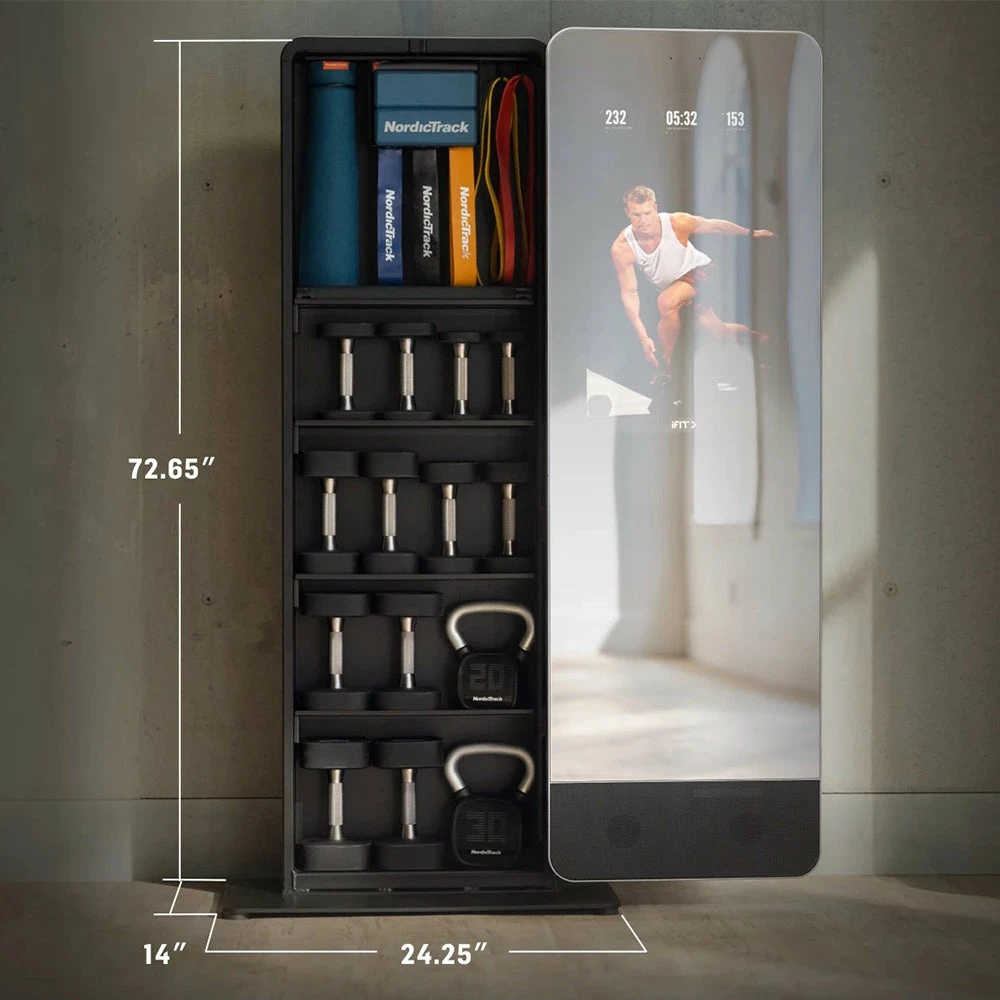 NordicTrack Vault Complete Home Gym - Workout Fitness Mirror 4 NordicTrack Vault Complete Home Gym - Workout Fitness Mirror