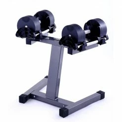 Weight Training NUOBELL 220 Adjustable Dumbbell With Rack (20kg) Dumbbell Set