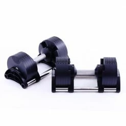 Weight Training NUOBELL 220 Adjustable Dumbbell With Rack (20kg) Dumbbell Set