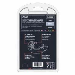 Opro Mouthguard Self-Fit UFC Silver - Red/Black Boxing