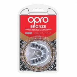 Opro Mouthguard Self-fit Gen 4 Bronze - White Boxing
