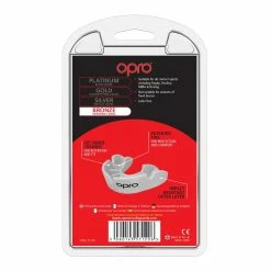 Opro Mouthguard Self-fit Gen 4 Bronze - White Boxing