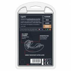 Opro Mouthguard Self-Fit UFC Bronze - White Boxing