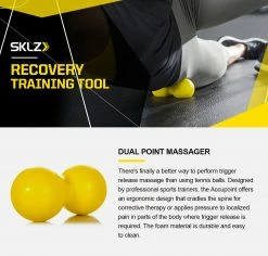 Massage/Recovery Tools SKLZ DualPoint Massager Massage Ball Roller