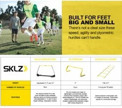 SKLZ Hurdles Pro - Adjustable Training Hurdles Sports