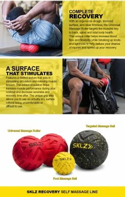 Massage/Recovery Tools SKLZ Universal Massage Roller- 8