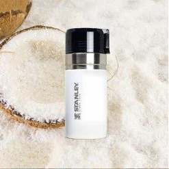 Stanley GO Bottle With Splash Guard Vacuum Insulated Tumbler 16 Oz./473 Ml (Polar White)