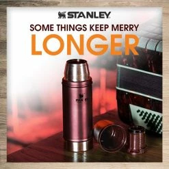 Stanley Classic Vacuum Flask/Insulated Water Bottle 16 Oz./473 Ml