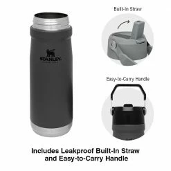 Tumblers & Food Jars Stanley IceFlow Flip Straw Water Bottle Vacuum Insulated Tumbler 17 Oz.-22 Oz.