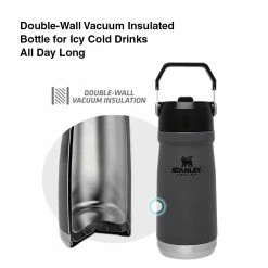 Tumblers & Food Jars Stanley IceFlow Flip Straw Water Bottle Vacuum Insulated Tumbler 17 Oz.-22 Oz.