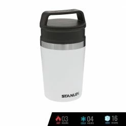 Tumblers & Food Jars Stanley Stanley X 2019 SEA Games Adventure Travel Vacuum Mug 8 Oz. (Polar White)