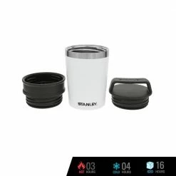 Tumblers & Food Jars Stanley Stanley X 2019 SEA Games Adventure Travel Vacuum Mug 8 Oz. (Polar White)