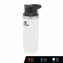 Stanley Adventure Vacuum Switchback Travel Mug Insulated Tumbler 16 Oz./473 Ml (Polar White)